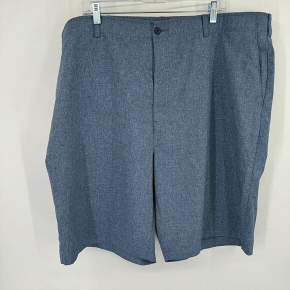 Ben Hogan light blue Golf Shorts Flat Front Men's Size 46 Polyester stretch - Picture 5 of 7